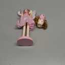 Joliyoou 12 Inch Christmas Wooden Nutcracker, Golden Fairy Nutcracker Holding A Star Wand Mantel Figurine, Xmas Nutcracker Tabletop Centerpieces Festival Shelves Decor