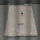 ZESICA Women's 2026 Fall Winter Sweaters Oversized Turtleneck Long Sleeve Chunky Knitted Pullover Sweater Jumper Tops (White, S)