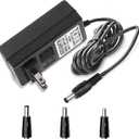 Massage Gun AC DC Power Supply Adapter 18V 2A Universal Compatible with Naipo, Sharper Image 2437599 1011666 1013002 1012667 1013983, Hyperice Hypervolt GO Model 55000 001-00 & More 18V Charger Cable