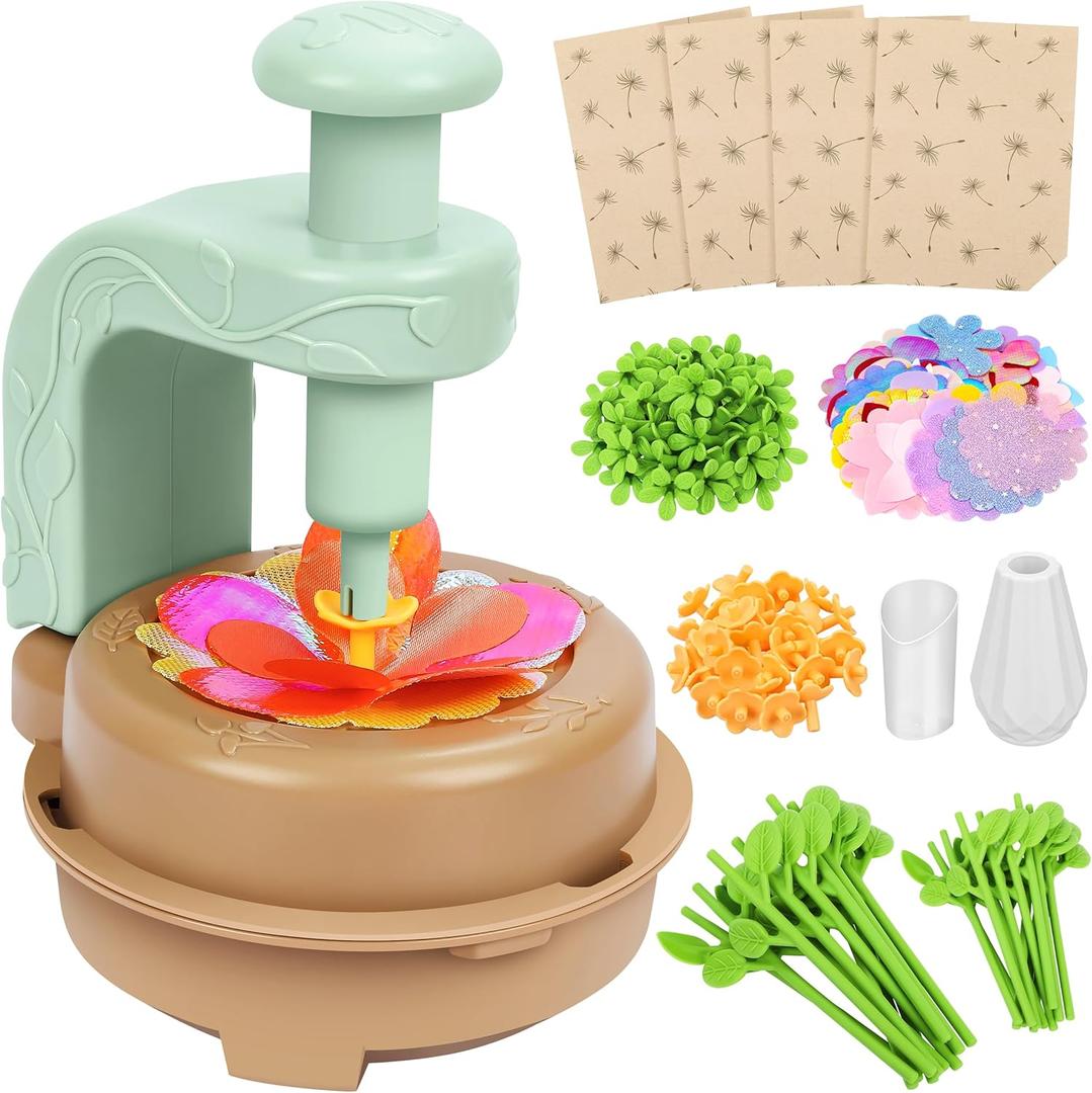 Fabric Flower Bouquets Toys, DIY Craft Kits Toys for Kids - Flowers Market Toy, Build Your Flower Bouquet, Arts & Crafts for 4 5 6 7 8 Year Toddler Girl, Educational Activity Preschool B-Day Gifts Fabric Flower Bouquets Toys, DIY Craft Kits Toys for Kids - Flowers Market Toy, Build Your Flower Bouquet, Arts & Crafts for 4 5 6 7 8 Year Toddler Girl, Educational Activity Preschool B-Day Gifts