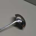 Wenkoni Small Soup Ladles, Sauce Gravy Soup Spoon Ladles, SUS 304 Non-magnetic Stainless Steel 7.6" Round (Color: Silver).