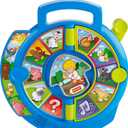 Fisher-Price Little People Toddler Learning Toy World of Animals See N Say with Music and Sounds for Ages 18+ Months