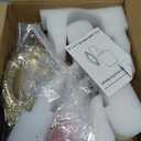 Battery Operated Wall Sconce, Wall Sconces with 12 RGB Colors-Gold
