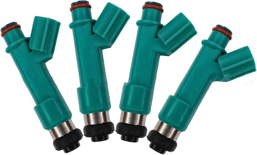 NewYall Pack of 4 Fuel Injector for Scion xB 2008-2010 tC 2005-2007 2010 Toyota Camry 2004-2009 Corolla Matrix 2009-2010 Highlander 2004-2007 RAV4 Solara 2004-2008