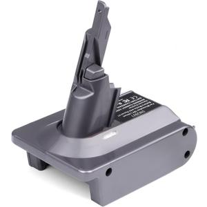 V7 Battery Adapter for Dyson V7 Vacuum Cleaner, V7 Adapter for Dewalt 20V Battery to Replace for Dyson V7 Battery, Work for Dyson V7 Absolute Fluffy Animal HEPA SV11 Vacuum - DW20V7 Adapter Only