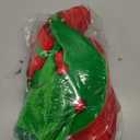 Syhood 5 Pcs Women Christmas Elf Costume Set Santa's Helper Costume Elf Outfit Velvet Dress Hat Shoes Belt Striped Stocking (Red)