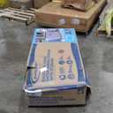 Suncast Outdoor Storage Shed for Patio and Garden, Backyard Oasis, 130 Gallon, Dove Gray