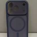 TOCOL for iPhone 17 Pro Case, Full Camera Protection, Built-in Magnetic Ring, Compatible with Magsafe Charger, Translucent Matte Phone Case for 17 Pro 6.3 inch (Dark Blue)