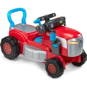 VTech Get Growing Tractor and Mower Ride-On, 22.2" x 13.6" x 11.1"
