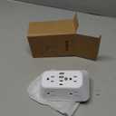 Addtam Surge Protector Outlet Extender, 6-Outlet Splitter with 4 USB Wall Charger(2 USB-C Ports), Multi Plug Wall Outlet 1800J Power Strip for Home Office Dorm Room Essentials