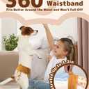 Dono Disposable Dog Diapers Female-60PCS, Pull it Up Doggie Diapers for Female Dogs with 360 Stretchy Waist, Doggy Diapers for Dog in Heat Period, Super Absorbent Leak-Proof Puppy Diapers, Small