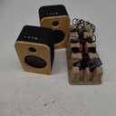 House of Marley Get Together Duo, Powerful Bookshelf Speakers with Wireless Bluetooth Connectivity and Sustainable Materials (Signature Black)