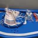 GoSports Splash Hoop UP Above Ground Pool Hoop Basketball Game with 2 Pool Basketballs and Pump