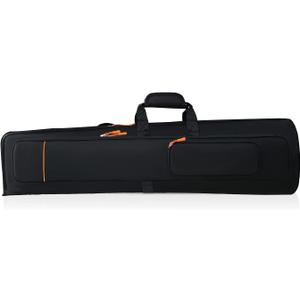 Trombone Case Gig Bag - Tenor Bass Trombone Protect Backpack Carry Bag - Water-proof Oxford Cloth 16mm Cotton Padded Trombone Accessories(36in)