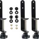 Gatuida 2 Sets Pegboard Hook Clips - Perfect for Organizing Desk Space, Easy Installation Tool for Clamp-on Desk Pegboard and Shelves