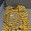 TONY HOBY Dog Pajamas, Dog Surgical Recovery Suit, Knitted Dogs Shirt for Small Medium Dogs (Yellow&Green, Girl, XL)