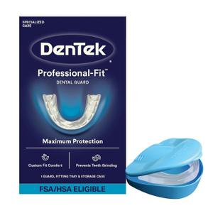 DenTek Mouth Guard for Nighttime Teeth Grinding, Professional-Fit Dental Guard, 1 Count DenTek Mouth Guard for Nighttime Teeth Grinding, Professional-Fit Dental Guard, 1 Count