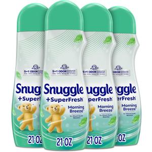 Snuggle SuperFresh 21oz Scent Booster, Pack of 4 (Packaging May Vary)