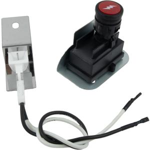 Gas Grill Igniter 80475 Igniter Switch Electronic For Weber Q120 Q220 Gas Grill, Compatible With 516002 Q120, 516501 Q120, 566002 Q220