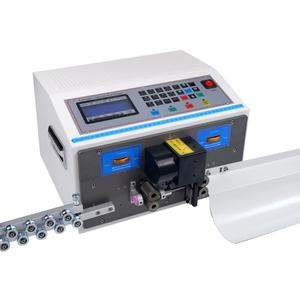 Automatic Wire Stripping Machine for 32-12AWG Copper Wires, Electronic wire cutting machine Computer stripping machine