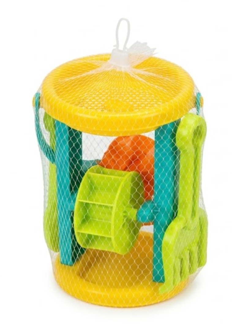 Waterwheel With Beach Toys