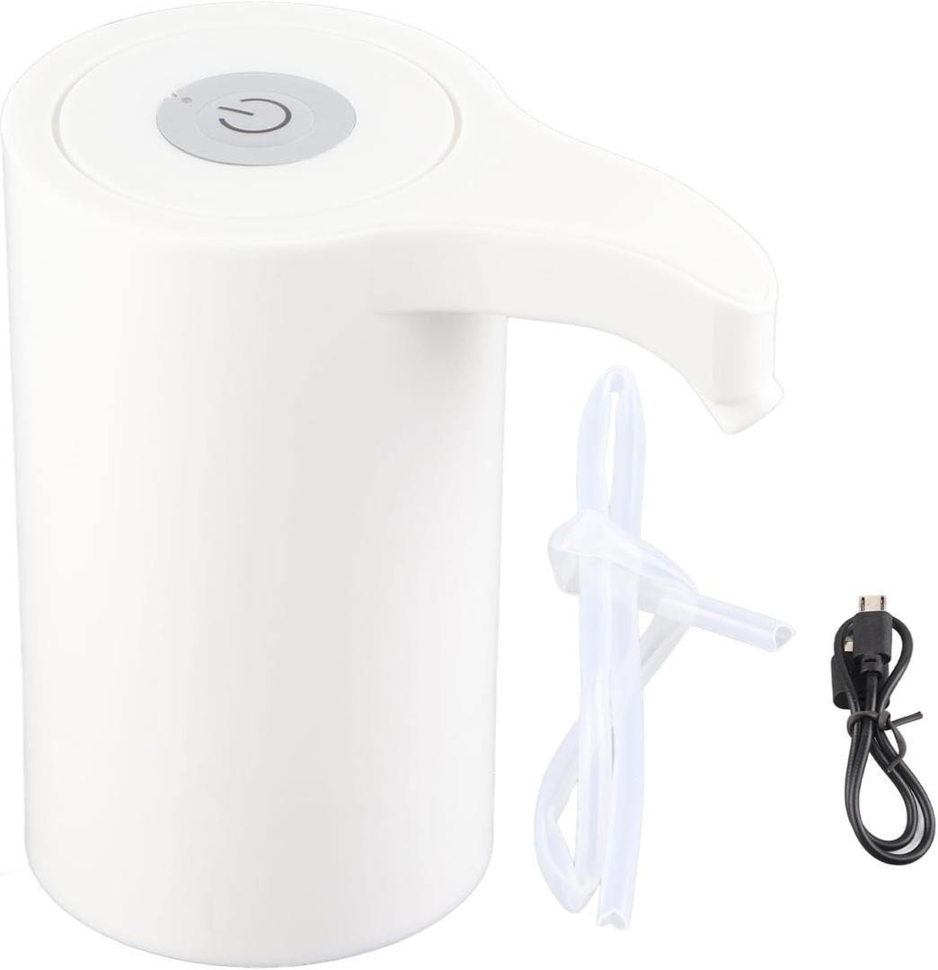 Electric Drinking Water Bottle Pump, Portable Intelligent Water Dispenser USB Charging Water Bottle Pump, Drinking Dispenser Pump for Home Kitchen Living Room Office