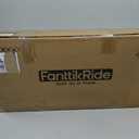 FanttikRide C10 Apex Electric Scooter for Kids 8-12, Adjustable Handlebar Height for Riders 3.9-5.2 ft, 132 lbs, Up to 50 mins, 6.5 Miles Range, 3 Speed Mode 5/8/10 MPH, Bluetooth Music Speaker (Black)