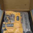 Ecarke Cordless 2" Brad Nailer Compatible with DeWalt 20V Battery(No Battery), 2 in 1 Electric Nail Gun Staple Gun with 18GA Nails, Power Nail Gun for Trim Wood Crafting Home Carpentry, 7.2LBS