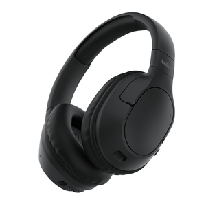 Belkin SoundForm Surround Bluetooth Over-Ear Headphones - Environmental Noise Cancelling Headphones - Wireless w/ 60H Playtime & Soft Ear Cups for iPhone, Galaxy, iPad, Travel, Home, or Office - Black
