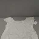 Lucky Brand Women's Pintuck Flutter Sleeve Tee (X-Large)