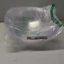 PLASTICPRO Disposable 150 Ounce Round Crystal Clear Plastic Serving Bowls for Snack or Chip ,Candy Dish, Party Salad Container Pack of 4