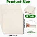 12 PCS Basswood Sheets, 1212 Inch 2 mm Plywood Sheets Unfinished Wood for Laser Cutting Thick Linden Square, Engraving, DIY Handicrafts, Painting and Carving
