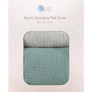 lulumoon Baby Changing Pad Cover: Muslin Diaper Changing Table Pad Cover - Changing Pad Sheets for Girls Boys, 2 Pcs