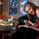 Lightahead Musical Christmas Cardinal Nest Village Carol Singing Scene Figurine with Turning Tree, Light and 8 Melodies