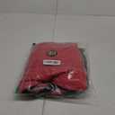 Dog Winter Coat, Adjustable Quilted Dog Snow Jacket with Fleece Lining, Water Resistant Pet Apparel for Cold Weather, Warm Large Doggie Coat with Leash Hole and Reflective Strip, NewRed L