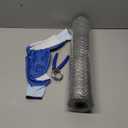 Chicken Wire Fencing Mesh, 16.9 Inch x 40 Feet Metal Floral Chicken Wire Fence for Crafts Poultry Garden, 0.6 Inch Hexagonal Galvanized Hardware Cloth Netting for Chicken Coop Barrier Rabbit Cage