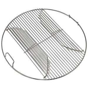 Noa Store 22 Inch Stainless Steel Grill Grate Round Hinged Cooking Grill Grate Used as Replacement Grill Grate, Fire Cooking Grate and BBQ Grill Grates Replacement
