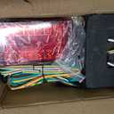 6 Inch Trailer Lights LED Kit, Submersible LED Boat Trailer Lights Rectangle Stop Turn License Plate Boat Trailer Light Kit w/25ft Wiring Harness Trailer Light 12V