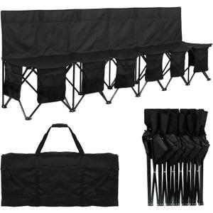 Soccer Bench for Team - Portable Folding Bench Seats for Sports