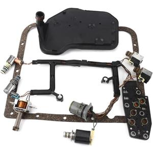 4L60E Transmission Solenoid Kit W/Harness Compatible With GM 1993-2002 PWM Set