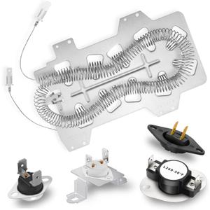 DV42H5200EW/A3 DVE50R5400V/A3 DV40J3000EW/A2 DV42H5200EP/A3 Dryer Heating Element for Samsung DV42H5000EW/A3 DV45H7000EW/a2 DVE50M7450W/A3 DVE50R5200W/A3 DV48H7400EW/A2 DVE45T3200W/A3 DV42H5200EF/A3