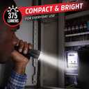 Energizer T-300 LED Flashlights (3-Pack), Bright Flash Light for Tactical EDC, Camping, and Emergencies (Batteries Included)