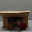 15 Pcs(3.9 In/100 mm) Velvet Christmas Ornaments Balls Set, Brown Red Neutral Christmas Tree Ornaments, Flocked Xmas Tree Balls for Xmas Holiday Party Decorations