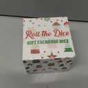 Santa Swap Gift Exchange Dice, Exchange Gifts Christmas Games for Family Party, Christmas Stocking Stuffers White Elephant Gift Swap Dice Game for Teens, Kids, Adults, Families and Holiday