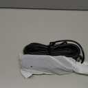 Outdoor Power Strip Weatherproof, 25 FT Extension Cord, Diivoo Waterproof Surge Protector with 4 Outlets 1250W Shockproof Overload Protection, Flat Plug, Black