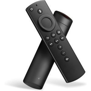 Replacement Firestick Remote Control Fit for FireSeries Smart-TV-Stick 4K, Stick Lite & Stick (2nd Gen), Smart TV (3rd Gen) & Cube (1st & 2nd Gen) (Black)