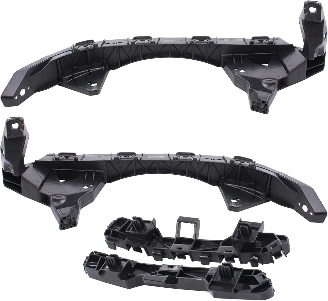 ApplianPar 4Pcs Front Left Right Side Headlight Bumper Bracket Mount Support Retainer Kit for Honda Accord 2013-2017
