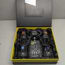 Mixology & Craft Whiskey Decanter Set - Crystal Bourbon, Scotch, Cognac Glasses (10oz)