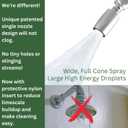 High Sierra Showerheads All Metal 1.8 GPM High Efficiency Low Flow Vandal Resistant Showerhead