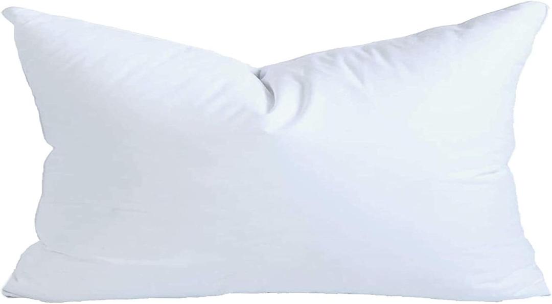 MoonRest® 16x24 Inch Synthetic Down Alternative Rectangle Pillow Insert Form Stuffer for Sofa Shams, Decorative Throw Pillow, Cushion and Bed Pillow Stuffing - Hypoallergenic 16“X 24”